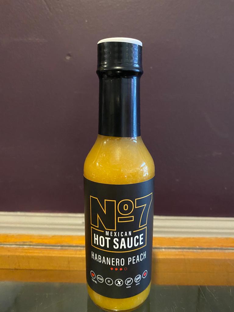 No. 7 Habanero Peach Hot Sauce